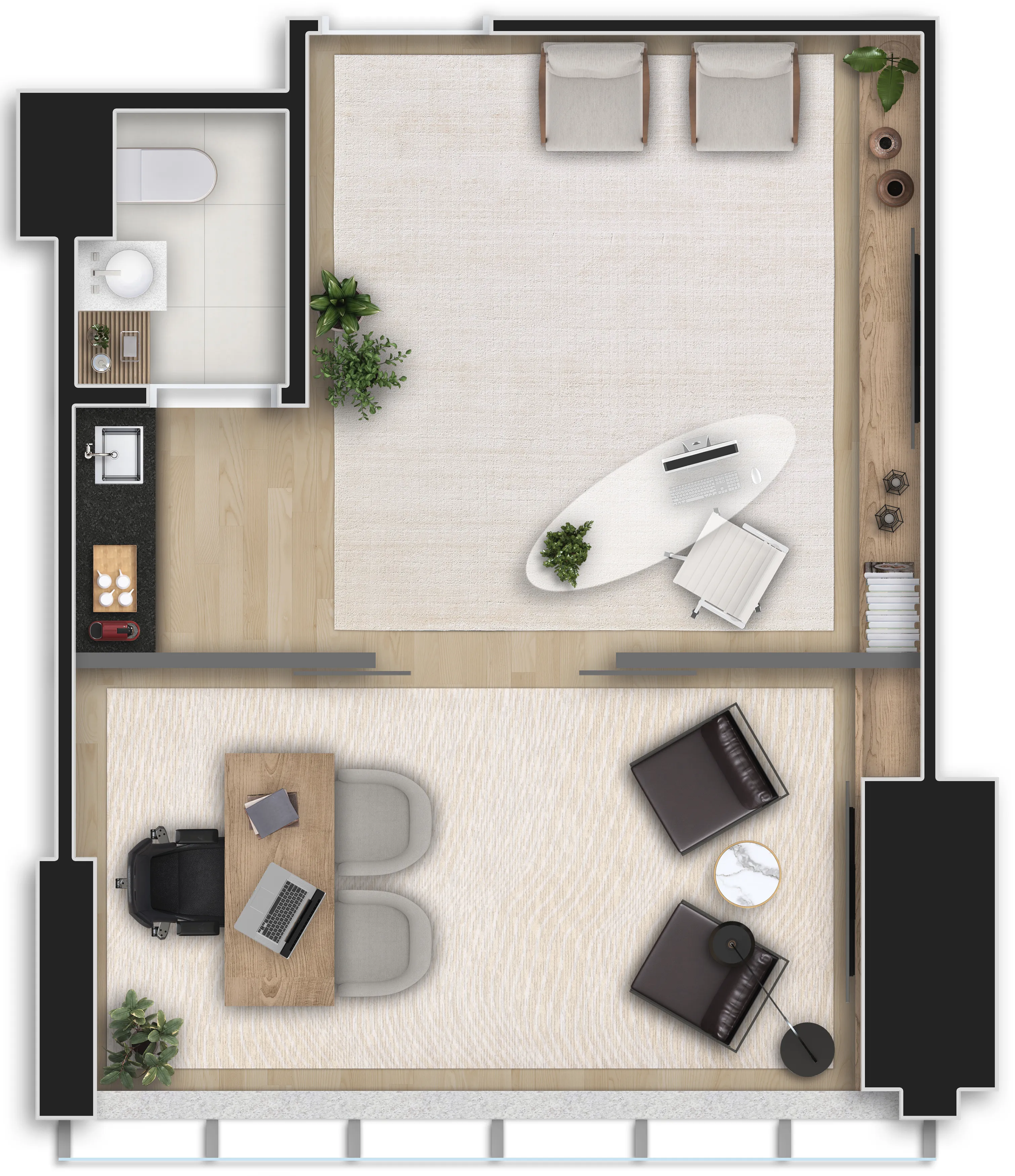 Planta A - 38m²